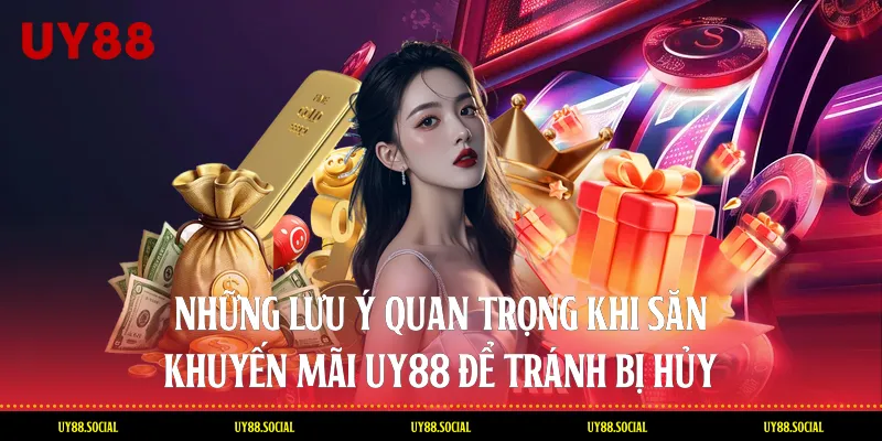 Những Lưu Ý Quan Trọng Khi Săn Khuyến Mãi UY88 Để Tránh Bị Hủy